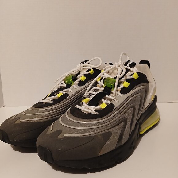 Men's Nike Air Max 270 React ENG Neon 95 Sneakers Size 12 Basketball Sports - Picture 2 of 8